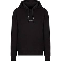 Armani Exchange M Jumpers Armani Exchange Logo Hoodie Men - Black