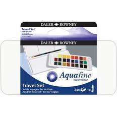 Daler Rowney Acrylic Paints Daler Rowney Aquafine Watercolour Travel Set
