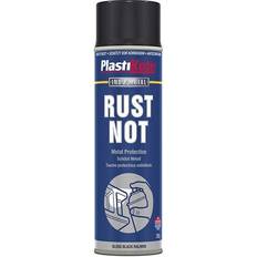 Plasti-Kote Rust Not Spray Gloss Black 500ml