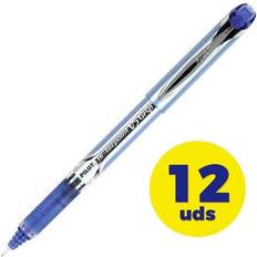 Silver Ballpoint Pens Pilot V5 Grip Liquid Ink R/Ball Blue PI27975