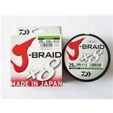 Daiwa J-Braid x8 300m Multi Coloured 300m