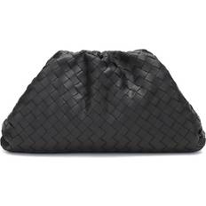 Magnetic Lock Clutches Bottega Veneta The Pouch Intrecciato Clutch