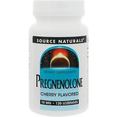 Source Naturals Pregnenolone Cherry Flavored, 10 mg, 120 Lozenges