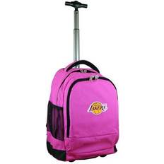 NBA Los Angeles Lakers Premium Wheeled Backpack, Pink