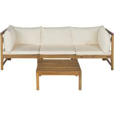 Safavieh Lynwood Outdoor Lounge Set, Table incl. 3 Sofas