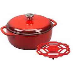 Lodge Cast Iron with lid 5.678 L