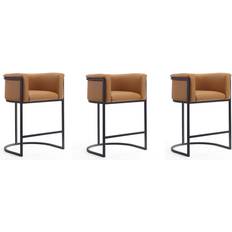 Manhattan Comfort Cosmopolitan Bar Stool 85.9cm 3pcs