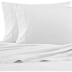 Nautica 200-Thread-Count Bed Sheet White (243.84x205.74cm)