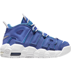 Nike Air More Uptempo GS - Medium Blue/Battle Blue/White