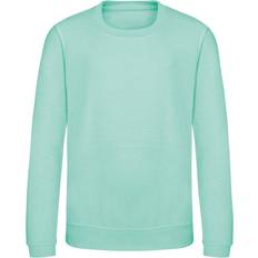 AWDis Kid's Plain Crew Neck Sweatshirt - Peppermint