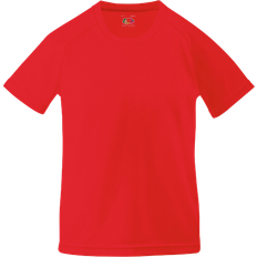 Fruit of the Loom Kid's Performance Sportswear T-shirt - Red