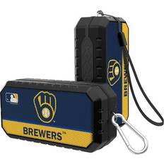 Strategic Printing Milwaukee Brewers End Zone Water Resistant Bluetooth Speaker