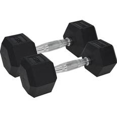 30mm Weights Urban Fitness Urban Fitness Pro Hex Dumbbells 15kg
