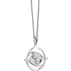 Harry Potter Time Turner Necklace - Silver/Transparent