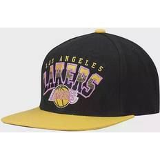 Mitchell & Ness Los Angeles Lakers Hardwood Classics Gradient Wordmark Snapback Cap Sr