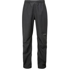 Breathable - Men Trousers Rab Men's Downpour Eco Waterproof Pants - Black