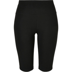 Urban Classics Women Clothing Urban Classics Ladies Organic Stretch Jersey Cycle Shorts - Black