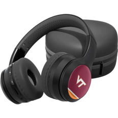 Strategic Printing Virginia Tech Hokies Stripe Design Wireless Bluetooth Headphones With Case