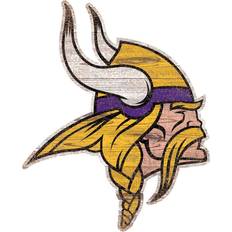 Fan Creations Minnesota Vikings Distressed Logo Cutout Sign