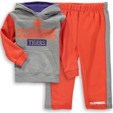 Colosseum Clemson Tigers Back To School Fleece Hoodie & Pant Set Infant