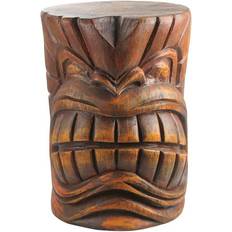 Design Toscano The Kanaloa Grand Tiki Sculptural Table Outdoor Side Table