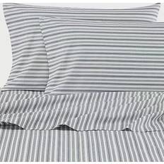 Nautica Coleridge Bed Sheet Grey (243.84x167.64cm)