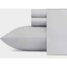Nautica Solid Bed Sheet Grey (243.84x167.64cm)