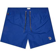 Paul Smith Men Swimwear Paul Smith Zebra Logo Swim Shorts - Cobalt Blue