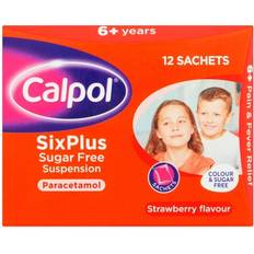 Calpol sugar free Calpol Six Plus Paracetamol Sachets 12 Sachets