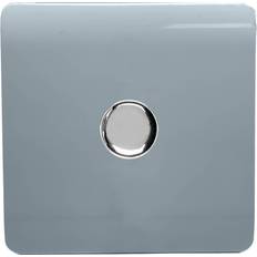 Grey Dimmers Trendi Switch 1 Gang Led Dimmer Cool Grey