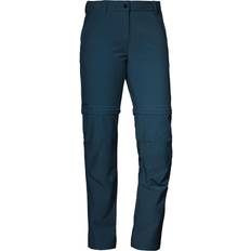 Purple - Women Trousers Schöffel Women's Pants Ascona Zip Off Walking trousers Regular