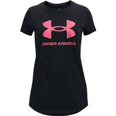 Under Armour Girls' Sportstyle Graphic Short Sleeve Mod Gray Light Heather YMD