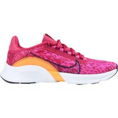 Nike SuperRep Go 3 Flyknit Next Nature W - Mystic Hibiscus/Pink Prime/Light Curry/Blackened Blue