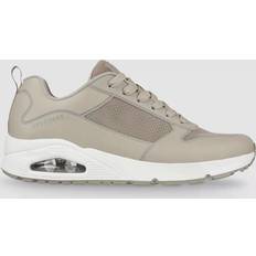 Skechers Street Uno-Sol Lace Up Trainers, Taupe