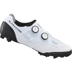 Microfiber Cycling Shoes Shimano XC9 M - White