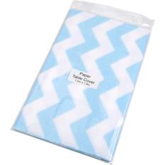 Neviti 772911 Blue Chevrons Pattern Works Tablecloth