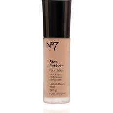 No7 Stay Perfect Foundation SPF15 #13 Warm Wheat