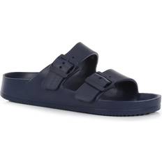 Men - Multicoloured Slippers & Sandals Regatta Mens Brooklyn Dual Straps Sandals (Black)