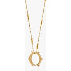 Daisy London Stack Twist Rope Pendant Necklace