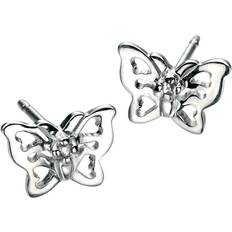 D For Diamond Butterfly Earrings E3910