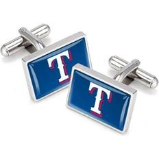 M-Clip Texas Rangers Logo Square Cufflinks