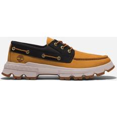 Timberland Men's Originals Ultra Moc Toe Boat Shoes Wheat