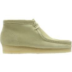 Beige - Women Moccasins Clarks Originals Wallabee Boot W - Beige