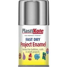 Plasti-Kote Project Enamel Paint Spray Chrome 100ml