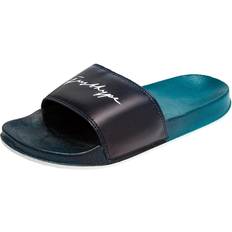 Hype Unisex Adult Speckle Fade Sliders (10 UK) (Blue/Black/White)