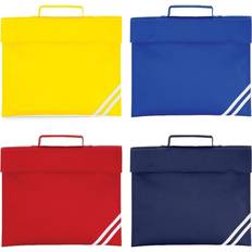Yellow Messenger Bags Quadra Classic Book Bag 5 Litres (Pack of 2) (One Size) (Yellow)