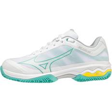 Turquoise - Women Racket Sport Shoes Mizuno Wave Exceed Light All Court Shoe Women