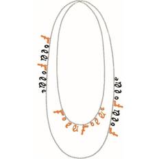 Orange Necklaces Folli Follie Ladies'Necklace 3N13T024KOK (150 cm)