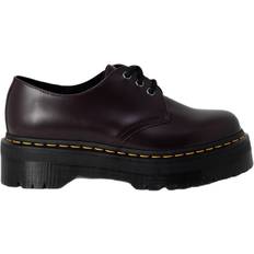 Platform - Women Derby Dr. Martens 1461 - Burgundy Vintage Smooth/27332626