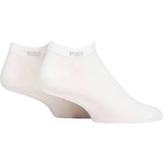 Hugo Boss White Socks Hugo Boss AS UNI CC Ankle Length Socks 2-pack - White